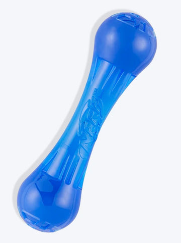 Nerf Dog Ultra Tuff Bone Chew Dog Toy - Light Blue